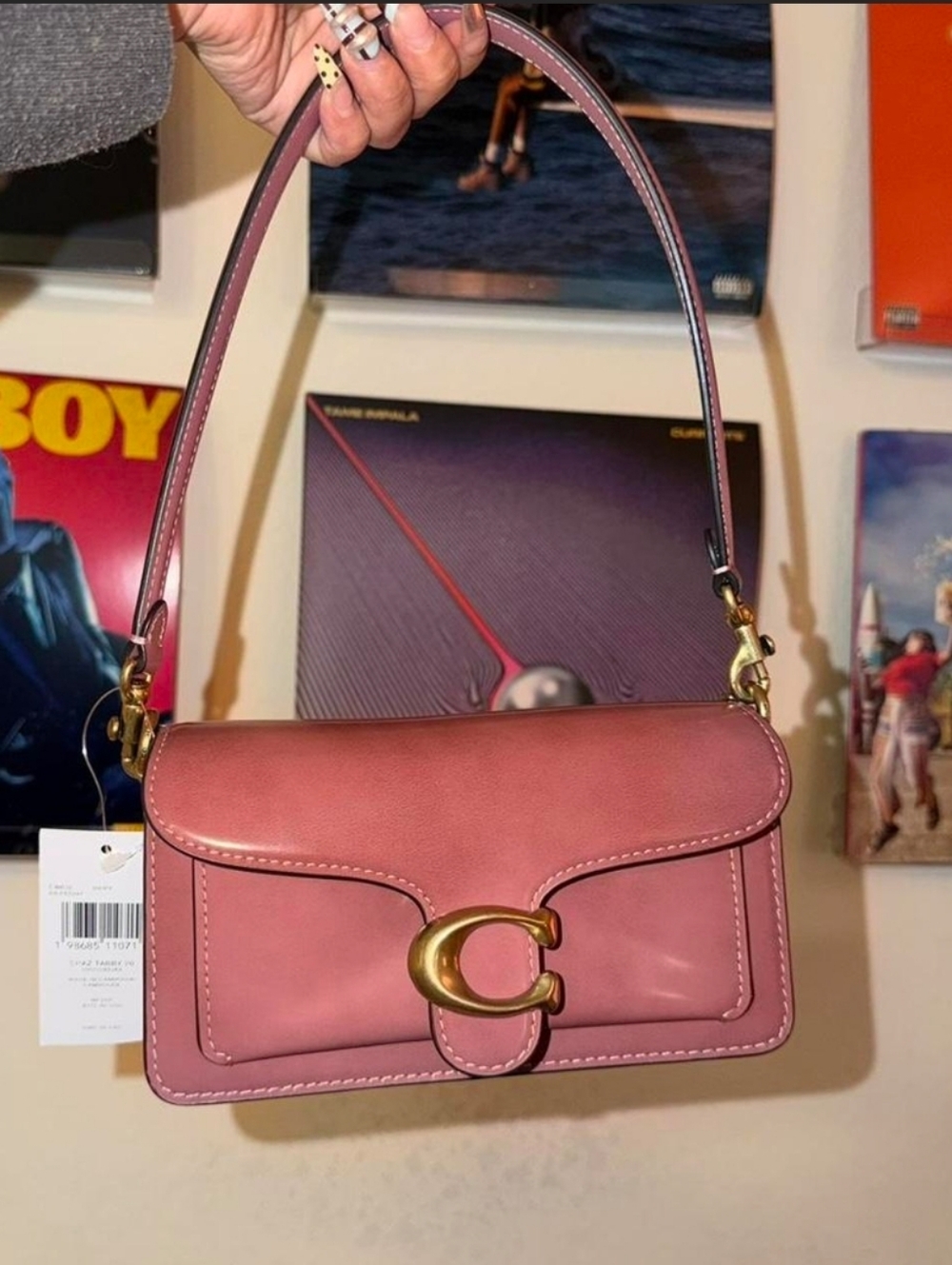 Coach Tabby 20 in Peony Spazzalato